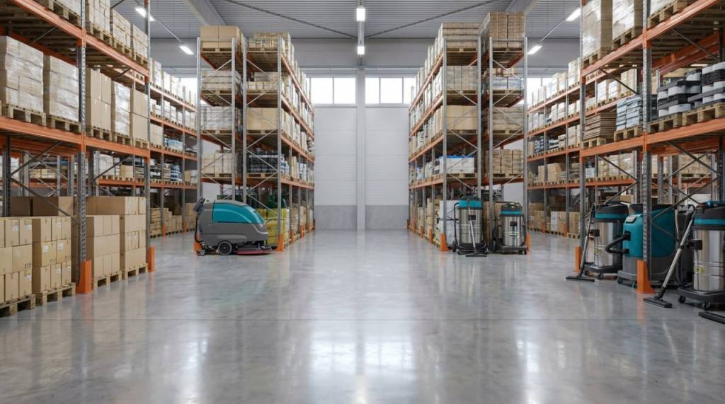 Услуги клининга промышленных территорий и производственных помещений