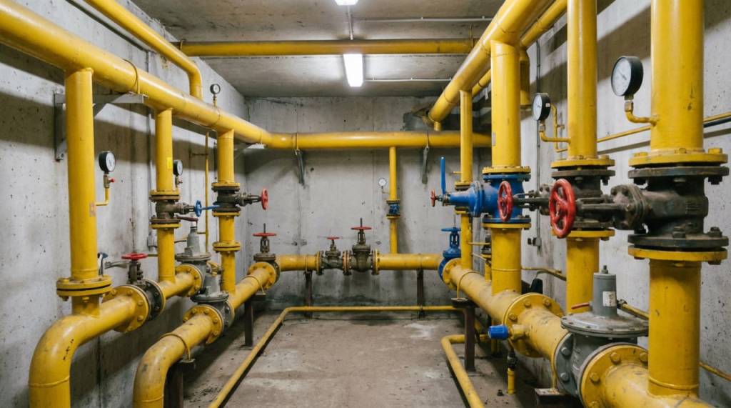 Опрессовка газопровода при обслуживании систем отопления