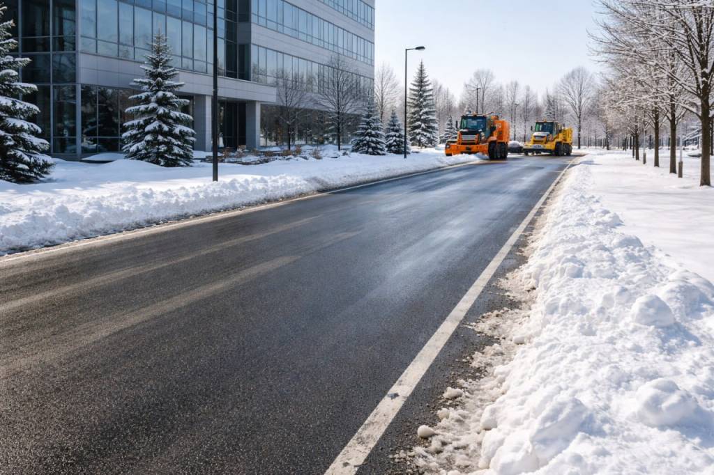 Механизированная уборка территории в зимний период