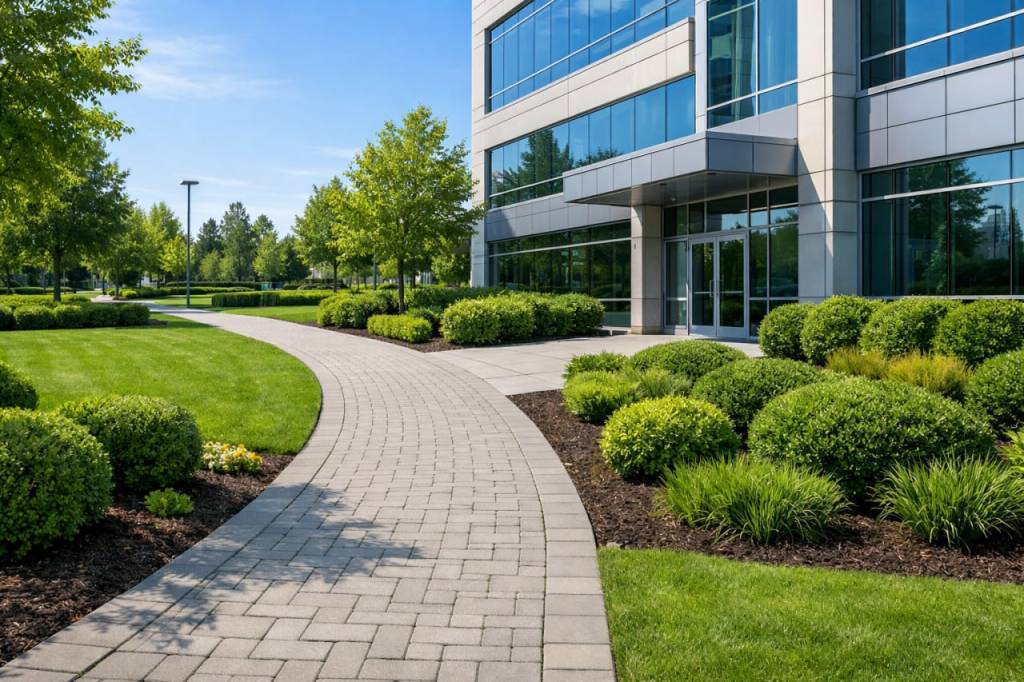 Уборка территории в летнее время