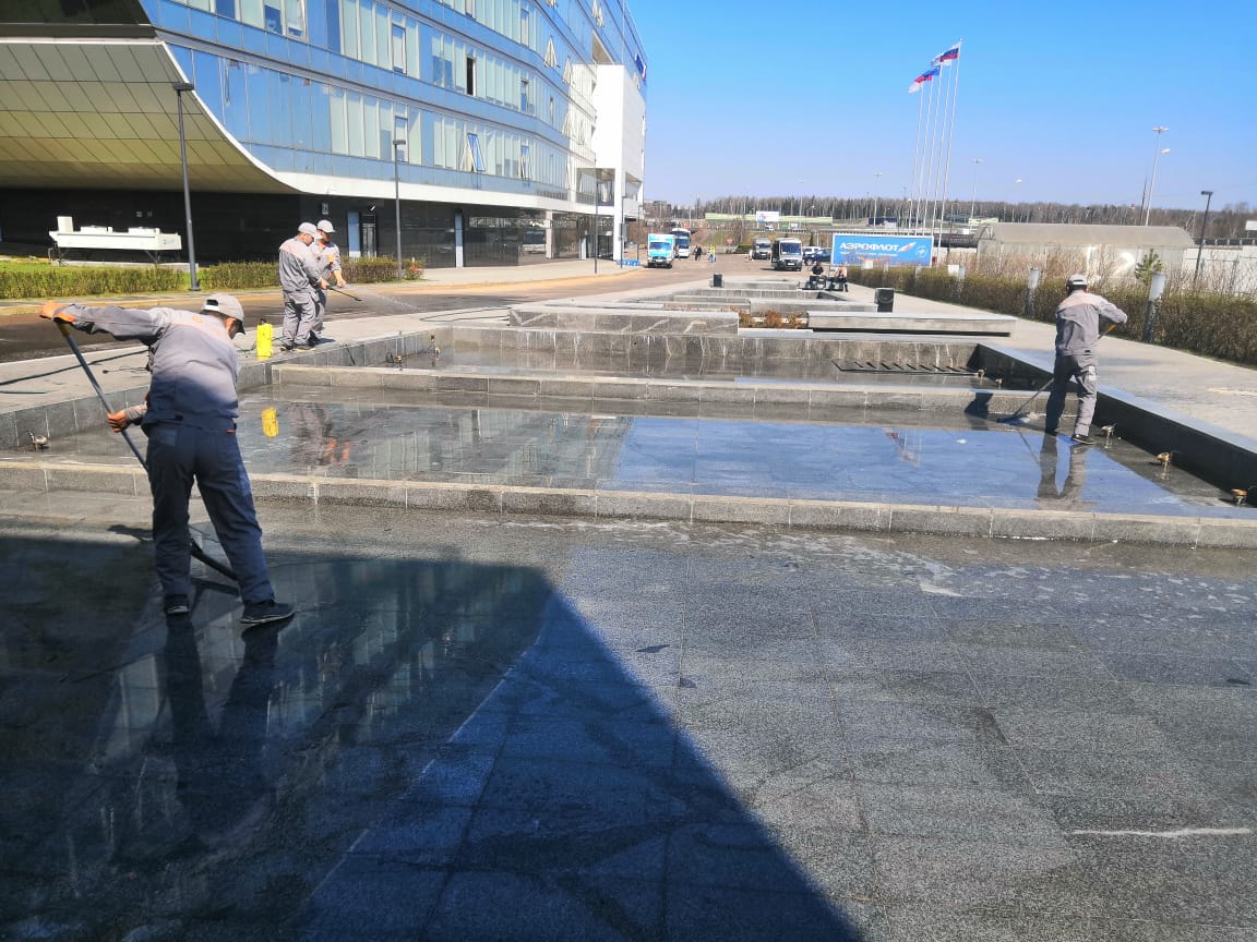 Аутсорсинг уборки территорий для компаний