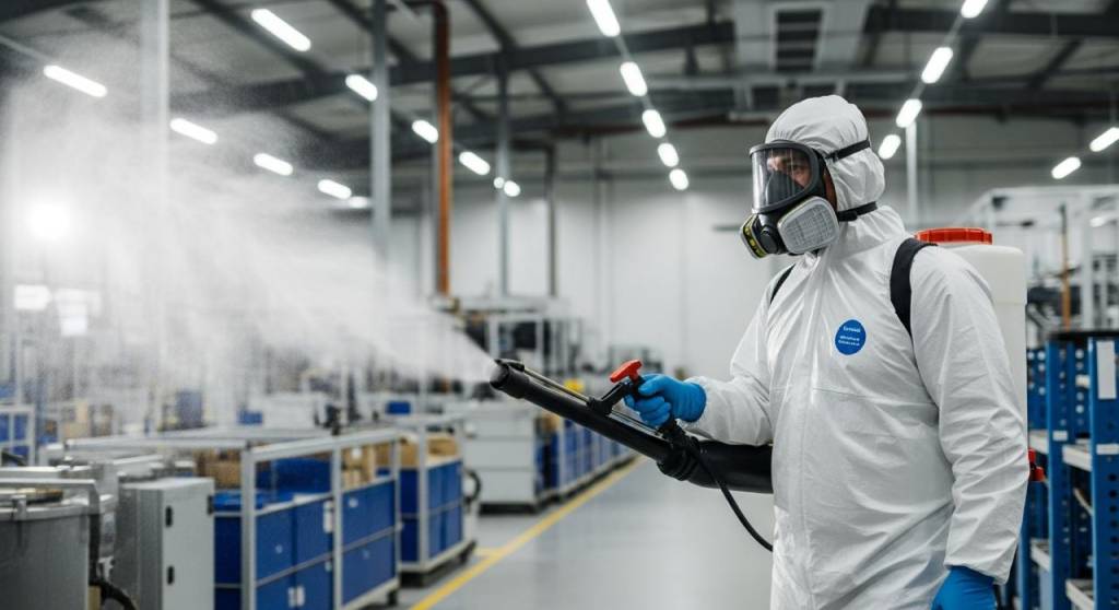 Проведение дератизации и дезинсекции распыляемыми и рассыпаемыми токсичными веществами