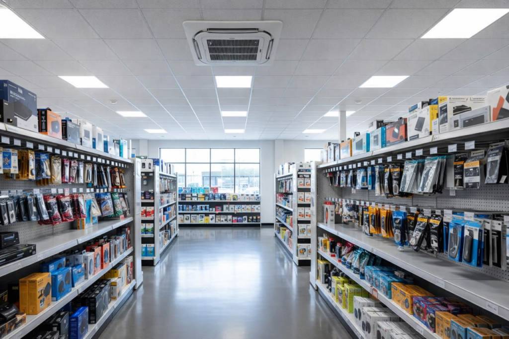 Обслуживание систем кондиционирования для магазинов
