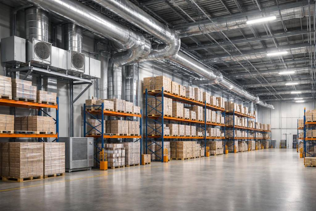 система вентиляции складских помещений