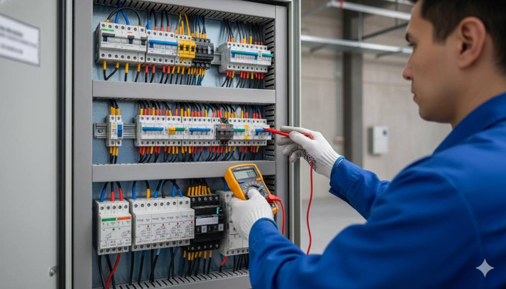 обслуживание системы электроснабжения