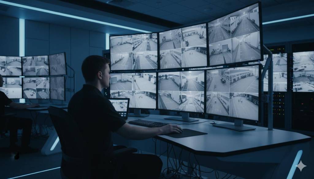 обслуживание системы видеонаблюдения