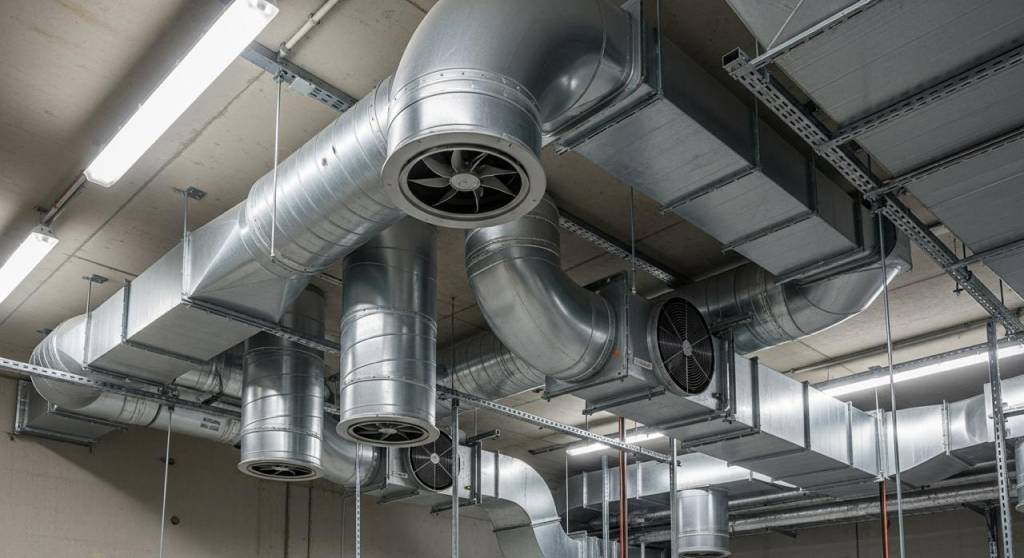 монтаж систем вентиляции