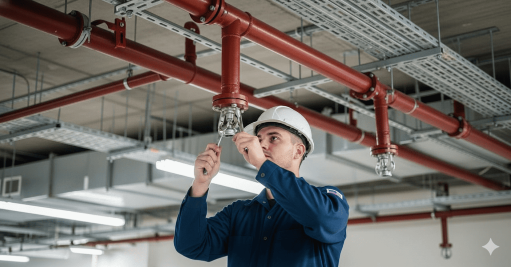 обслуживание систем автоматического пожаротушения