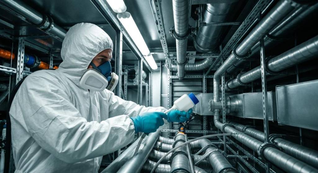 очистка и дезинфекция систем кондиционирования
